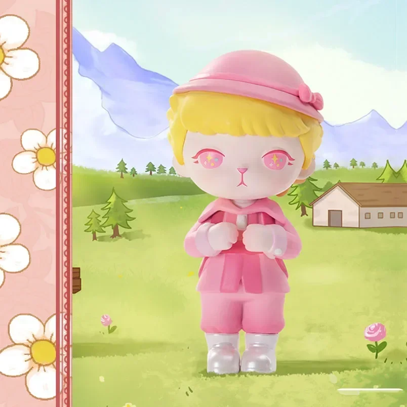 

Pop Mart Bunny Flower Angel Lulu Series Blind Box Guess Bag Desktop Decoration Cute Model Gift Girl Blind Bag Toys Anime Figure