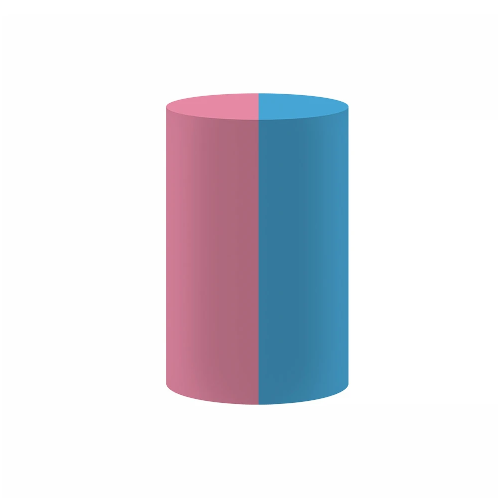 Pink Blue Cylinder Plinth Covers Stretchy Pedestal Cover Birthday Baby Shower Desserts Tablecloth Props NO-1732