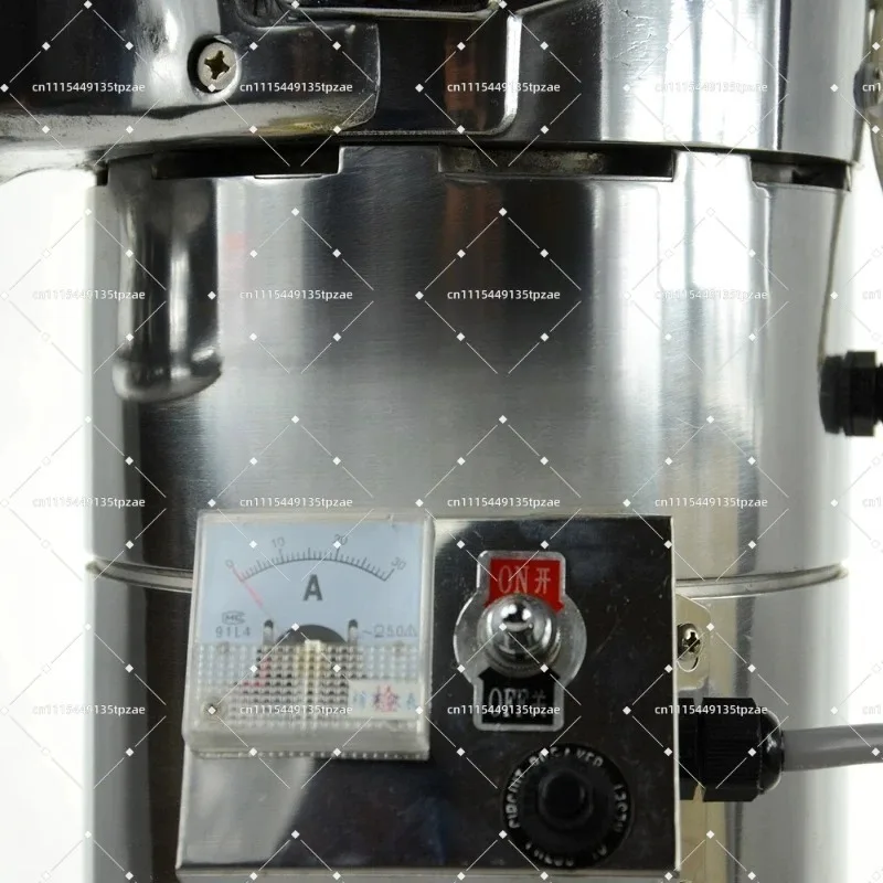 for DF-15 Commercial Pulverizer 15kg/h Automatic Continuous Hammer Mill Grinder 110V/220V for Grain Herb Spice