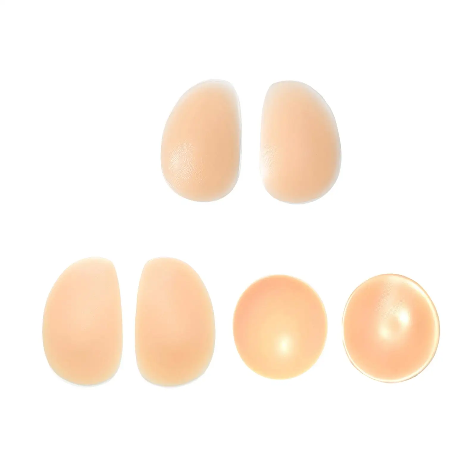 2x 실리콘 힙 패드 패딩 인서트 힙 리프팅 패드 가짜 힙 패드