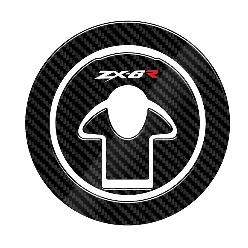 

Motorcycle Fuel Gas Cap cover Tank Protector Pad Sticker Decal Fit For ZX6R ZX-6R ZX 6R ZX600 ZX 600