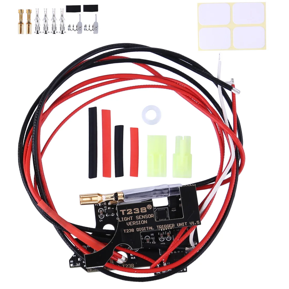 

Version 1.7 T238 Programmable MOSFET Electronic Fire Control Module for XWE M4/JM Gen.9/FB/Kublai/Jingji /JQ No.2 Gearbox