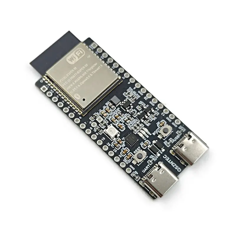 

3 шт. Плата разработки ESP32-C5-Devkitc-1 N4R2, двухдиапазонный Wi-Fi 2.4G/5G + Bluetooth ESP32-C5-N4R2-【A74Z Miuai】