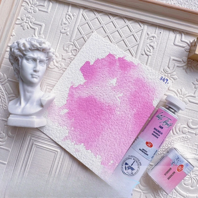 

Macaron Watercolor Paints/Painting Creation Specially Designed Art Students Sketching Solid Watercolor Paints in Candy Colors