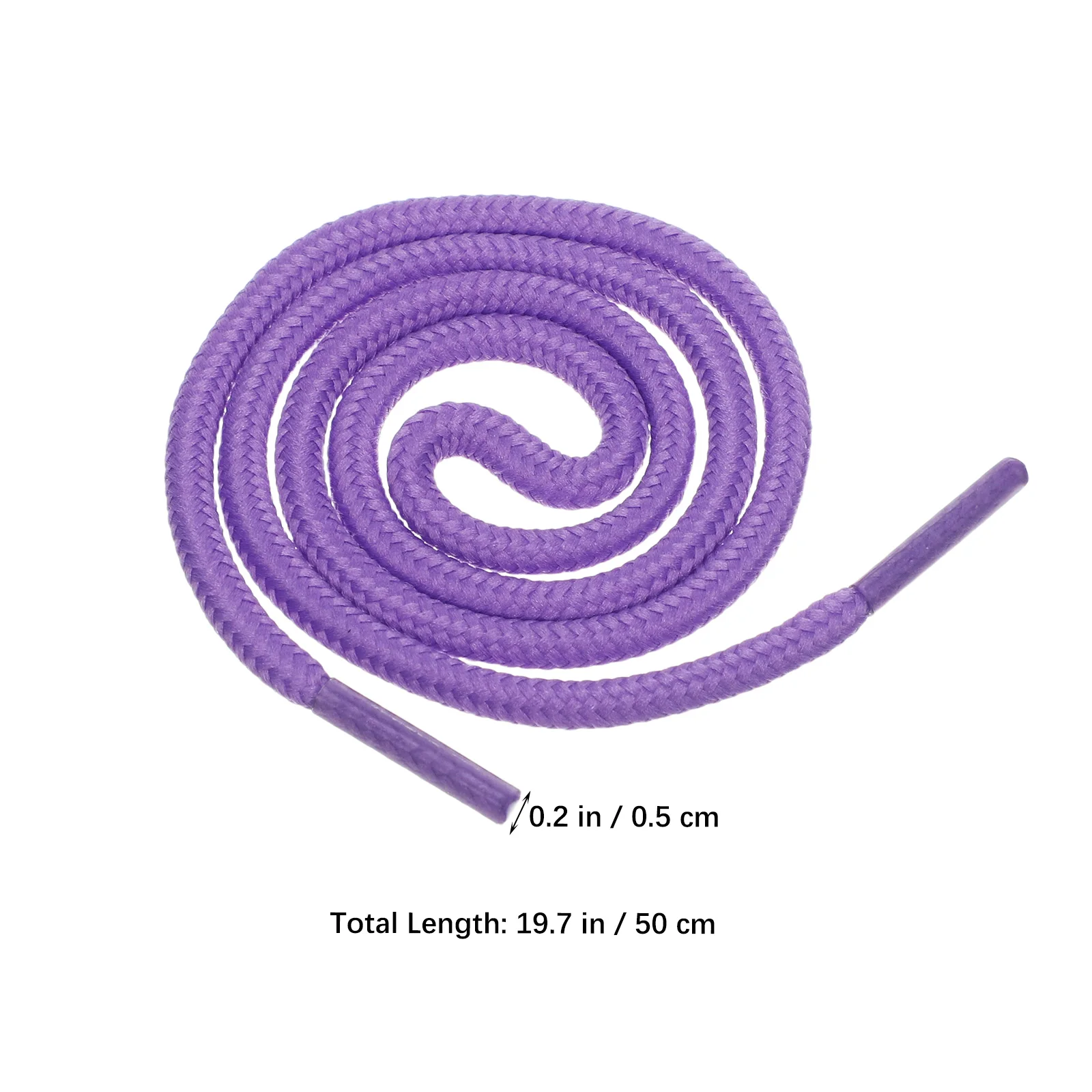 

30pcs Colored Round Shoelaces Elastic Shoe Laces for Casual Athletic Shoes Boots Skates Add Color Great Decoration