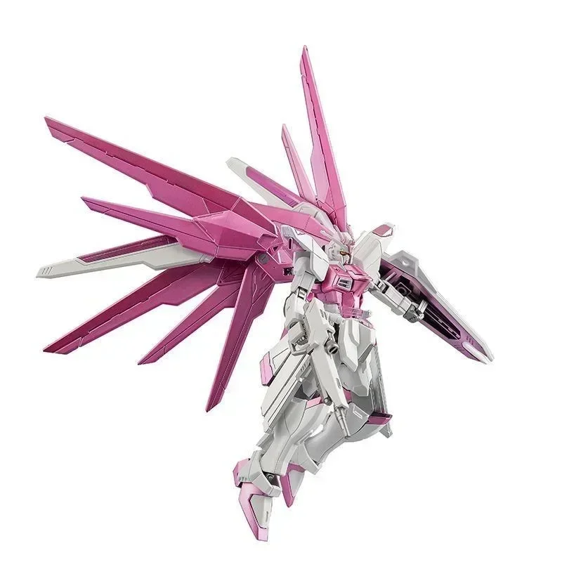 Animation Mobile Suit Assembled Model HG 1/144 SEED FREEDOM Ordinary Pink Color Transparent Collection Figure Ornaments Boy Gift