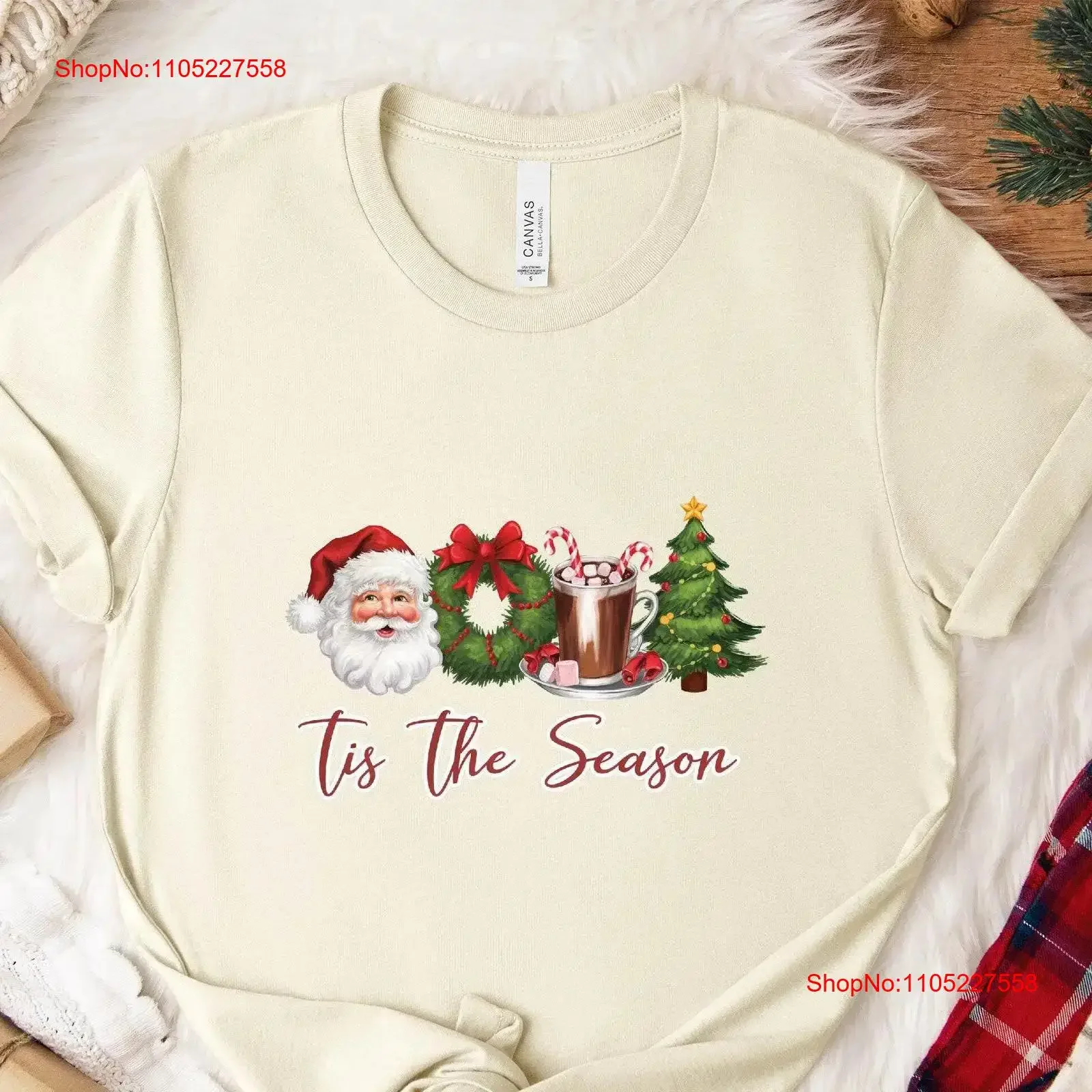 Tis The Season T Shirt Festive Holiday with Christmas Icons Stylish Cozy Apparel Perfect for Spreading Cheer vintage Washed