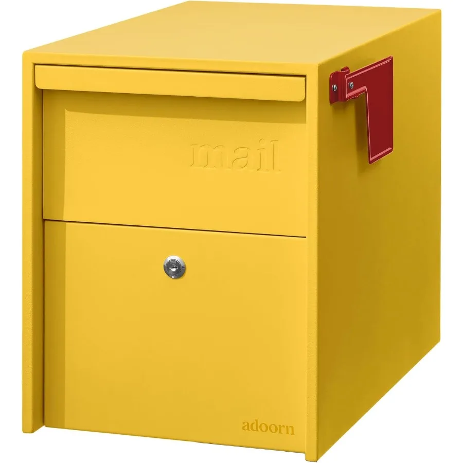 

Запираемый почтовый ящик для использования на открытом воздухе: противоугонный дизайн большого размера с защитой от атмосферных воздействий 15,5 В x 12 В x 18,5 D S