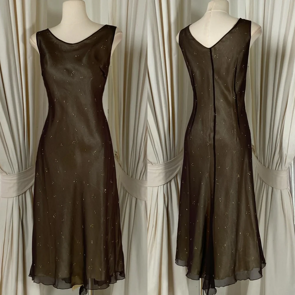 

Customized Soft Chiffon Evening Dresses Exquisite O-Neck Sleeveless Homecoming Dresses Temperament Special Occasion Gowns