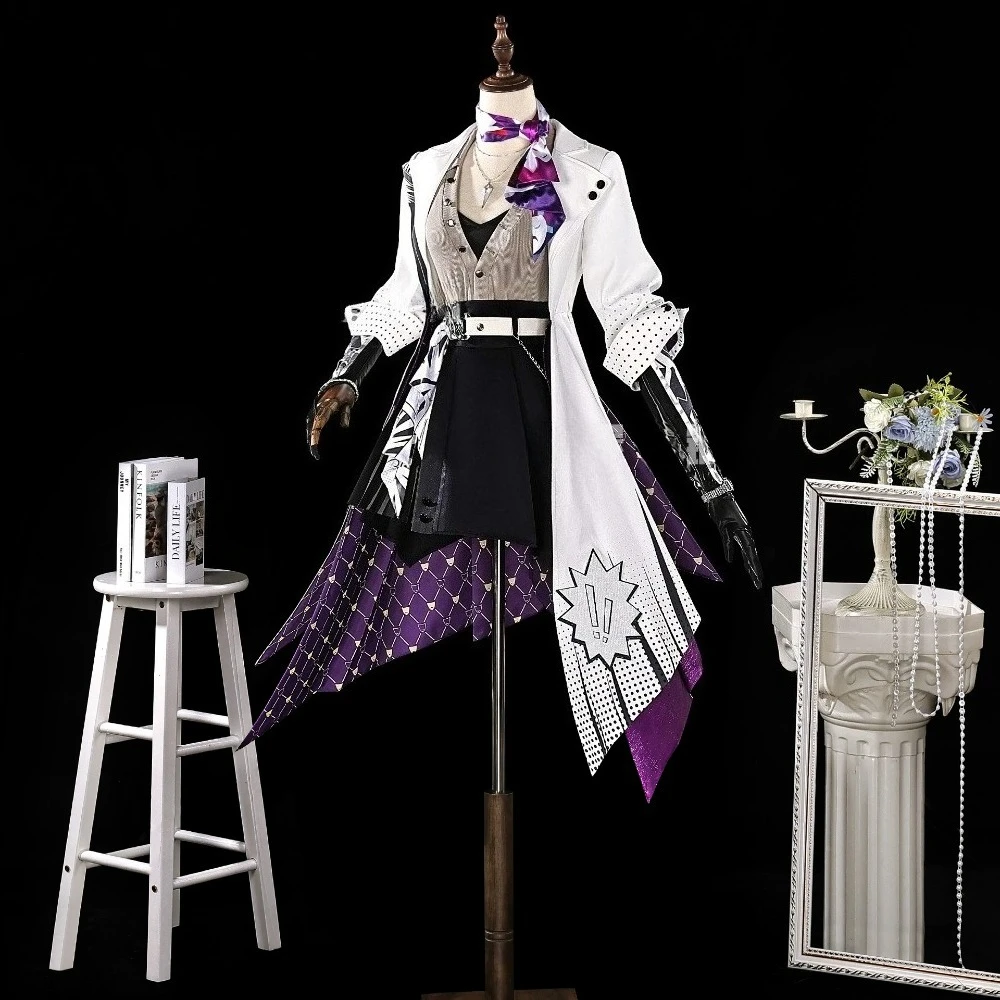 

Honkai Star Rail Nihilux Same Style Cosplay Costume Outfit High Quality with Gloves Adult Women Halloween Carnival Stage Wear