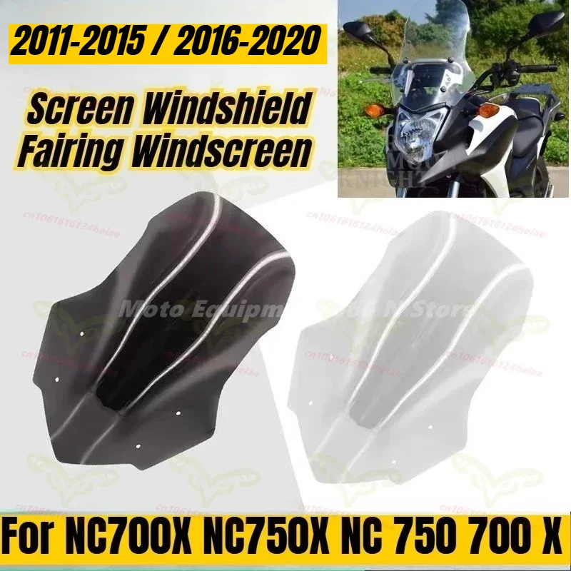 

Motorcycle Screen Windshield Fairing Windscreen Motorcycle AccessoriesFor NC700X NC750X NC 750 700 X 2011- 2020