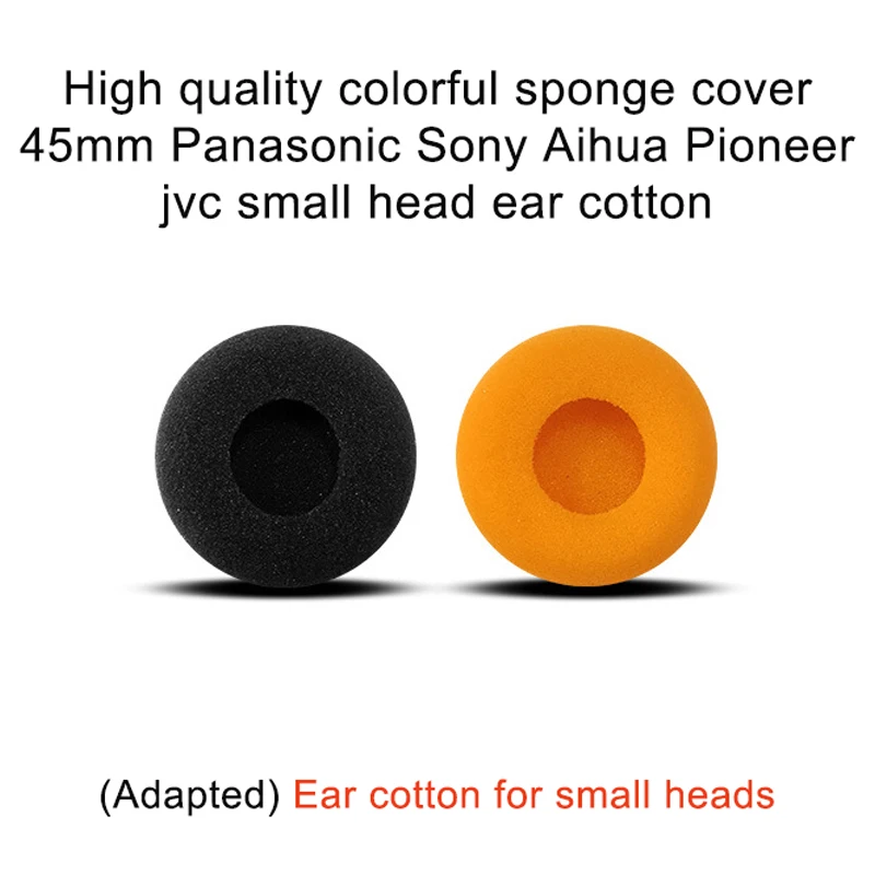 Head Worn Headphones Ear Muffs Protective Sleeves Extra Thick Earpads Replacement Ear Cushions Cover Soft Foam Accessories