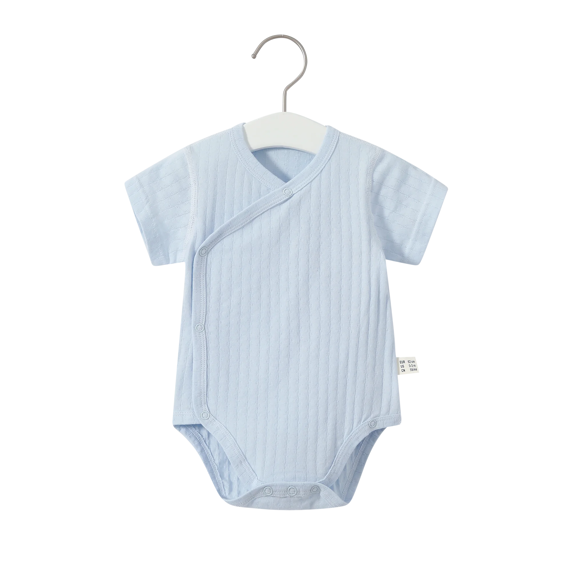 Breathable Fabric Summer Newborn Baby Girls Boys Romper 100% Cotton Short Sleeves Bodysuit Infant Baby Clothes