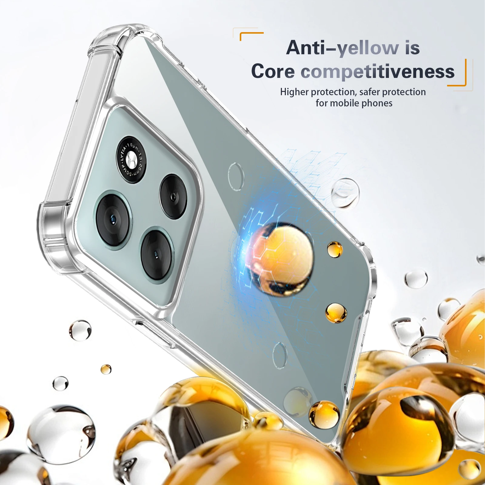 Für Motorola Moto G56 Fall Stoßfest Silikon Stoßstange Air Kissen Klar Matte Zurück Abdeckung Harte Telefon Fall für Moto G56 5G XT2529