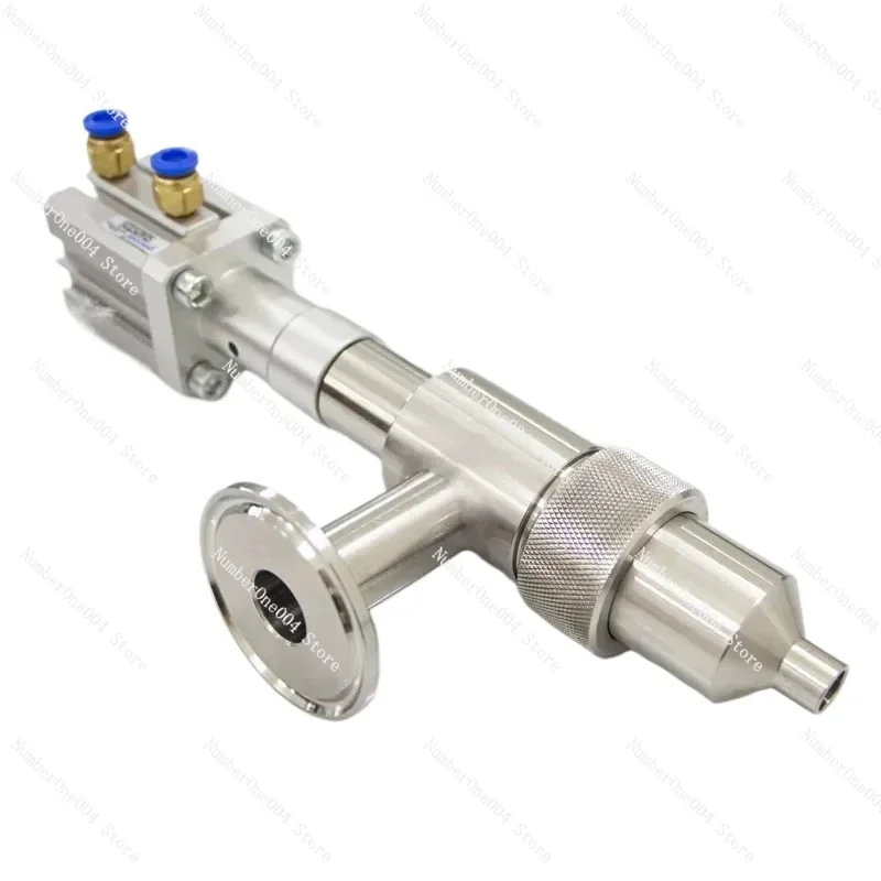 

Pneumatic Filling Head Assembly Anti-drip 304SS Nozzle for Straight Chuck Filling Machine