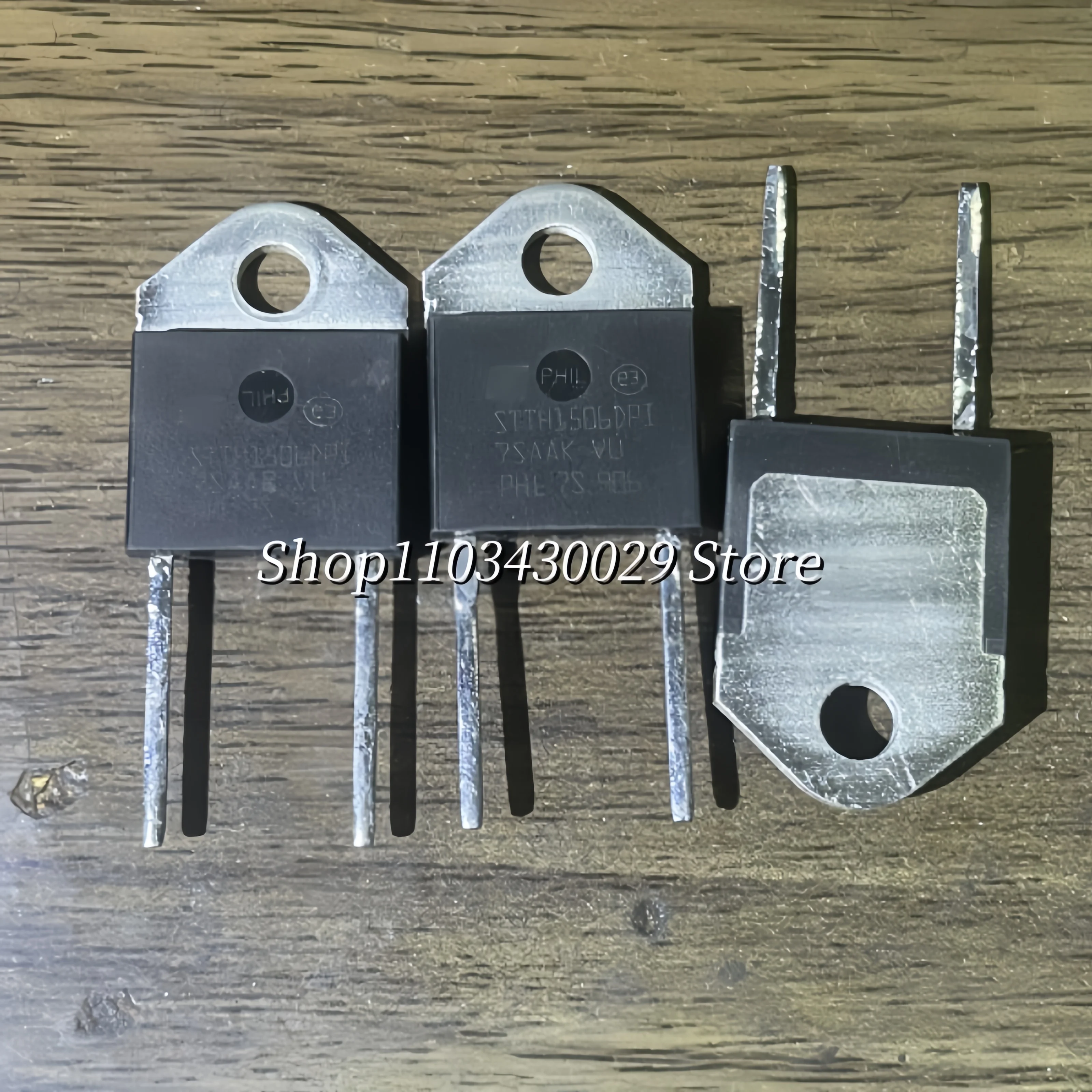 10Pcs New Original STTH1506DPI STTH1506 TO-218 15A 600V Fast Recovery Diode