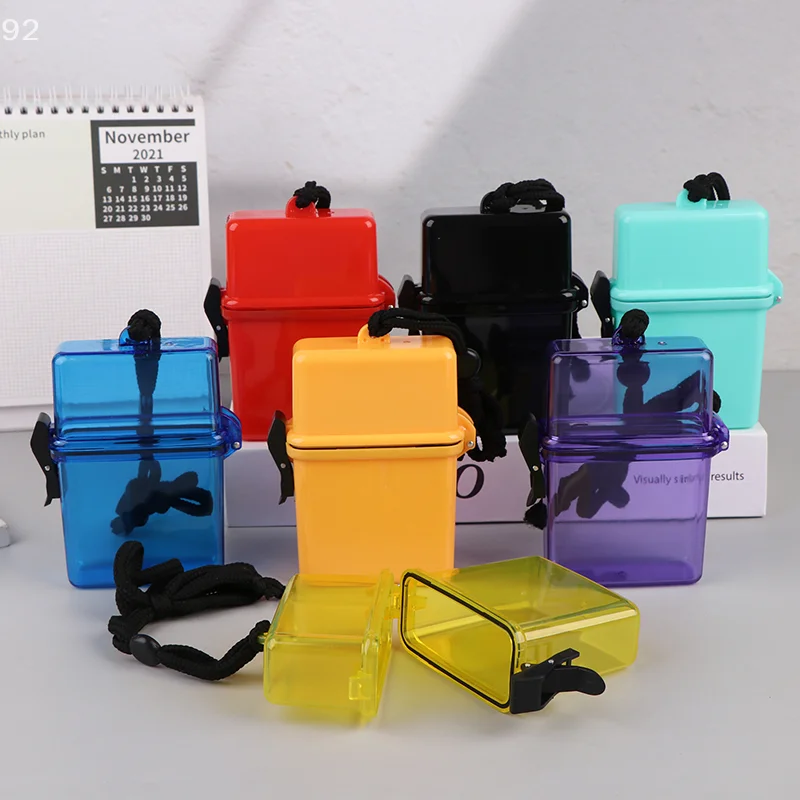 Photocards Storage Box Kpop Idol Photo Card Holder Boxes With Rope Kawaii Album Case Container Portable Sleeve Storage Box