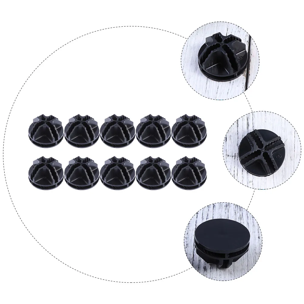 

30pcs Plastic Connectors for Modular Modular Organizer Closet Wire Grid Cubes Shelves Storage Organizer Reusable