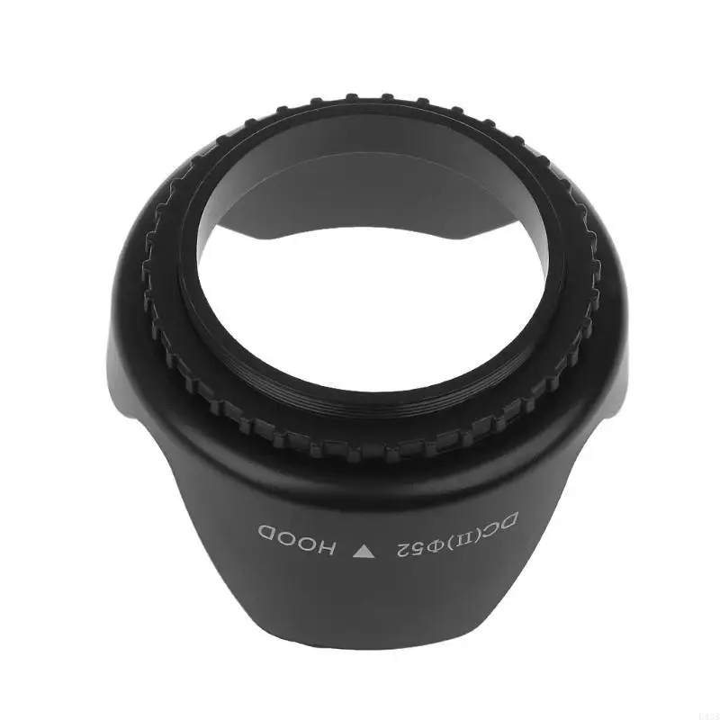 

K43A 52mm Screwed Flower Petal Sunshade Lens Hood For DSLR Camera