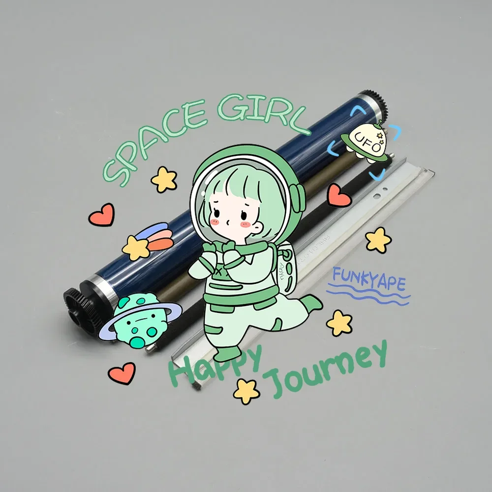 

1Set. OPC drum + Drum Cleaning Blade+ PCR + Charge Roller For Ricoh SPC435 440 401 430 431 300 400 for Savin LP137 LP142 CLP37