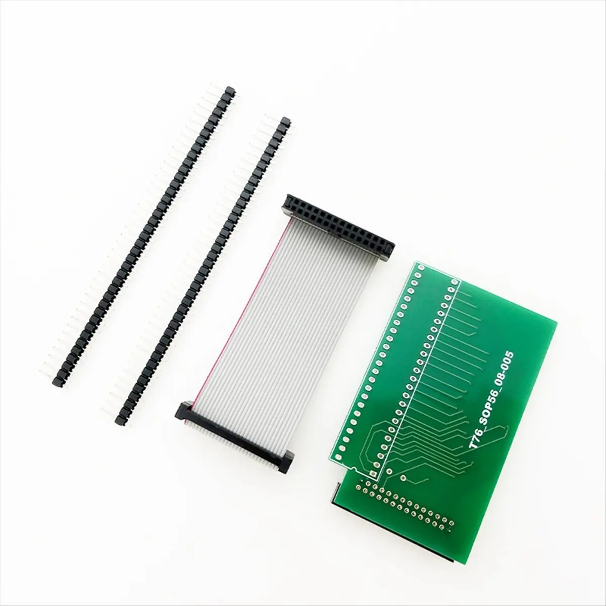 A599Z For T76 Programmer SSOP56 Adapter Socket 0.8mm Pitches Programmer Test Burn Socket Read Write Reliable Quality