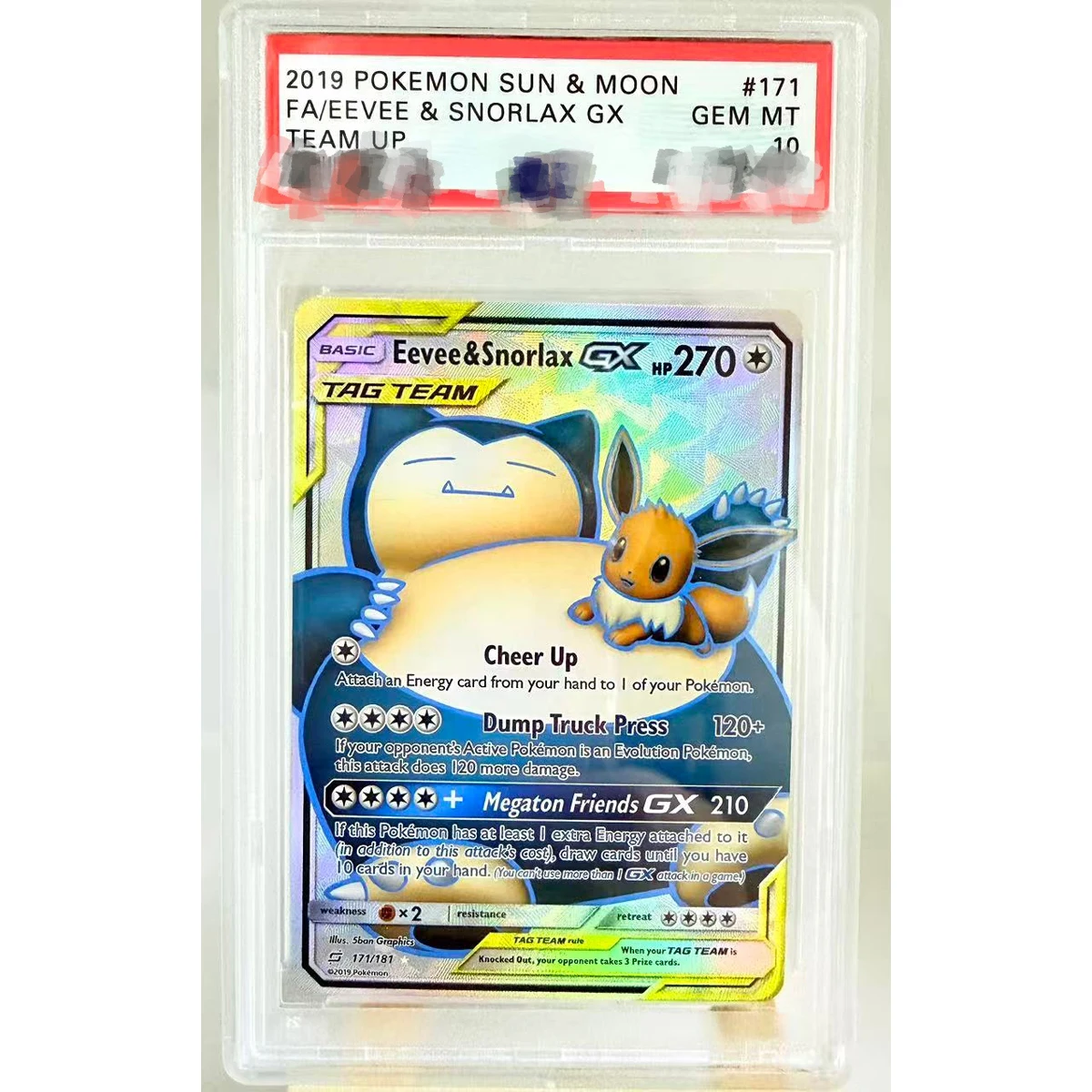 

Коллекционная карта PTCG DIY: Snorlax, Zekrom, Mewtwo, Gengar, Raichu, Espeon (копия) — классическая аниме-карта для коллекции