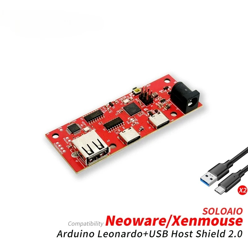 M-Kit V1 Mouse Emulator Kompatibel Arduino Leonardo R3 USB Host Shield Neoware Xen 2th Passthrough FW DMA Makcu Kmbox B + SOLO