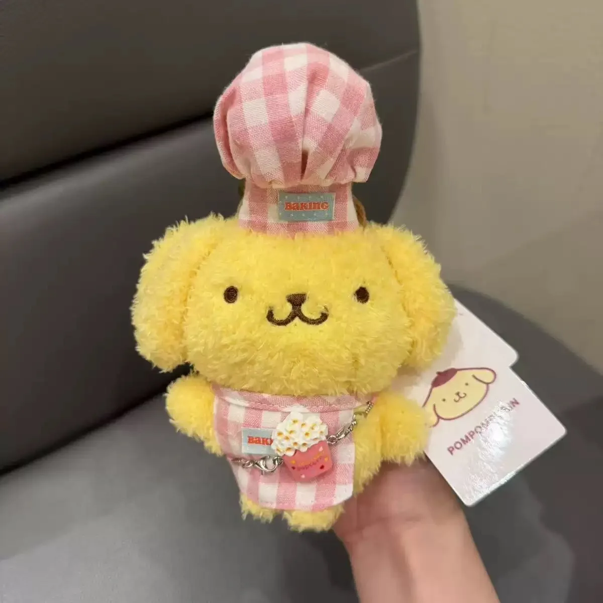 Pom Pom Purin Sanrio Wearing A Crown The Little Prince Different Costumes Plush Stuff Toy Schoolbag Pendant Birthday Gift Friend view 5