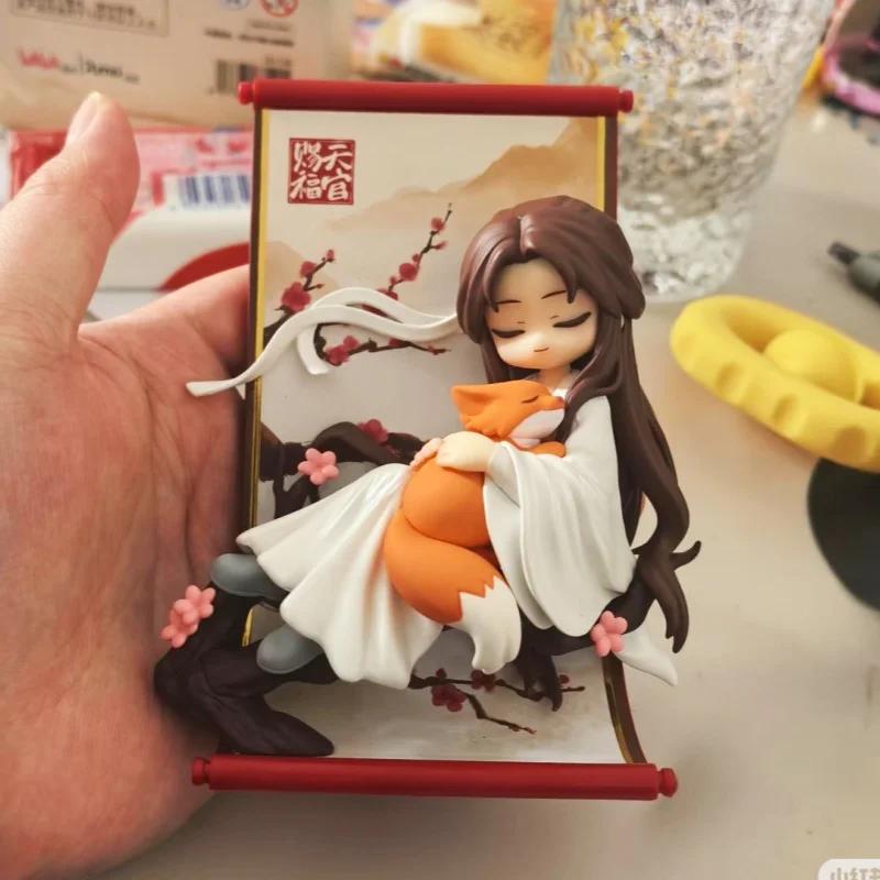 Heaven Official's Blessing Join The Brocade Scroll Series Authentic Blind Box Scroll Decor Anime Merch Hua Cheng Xie Lian Figure view 3