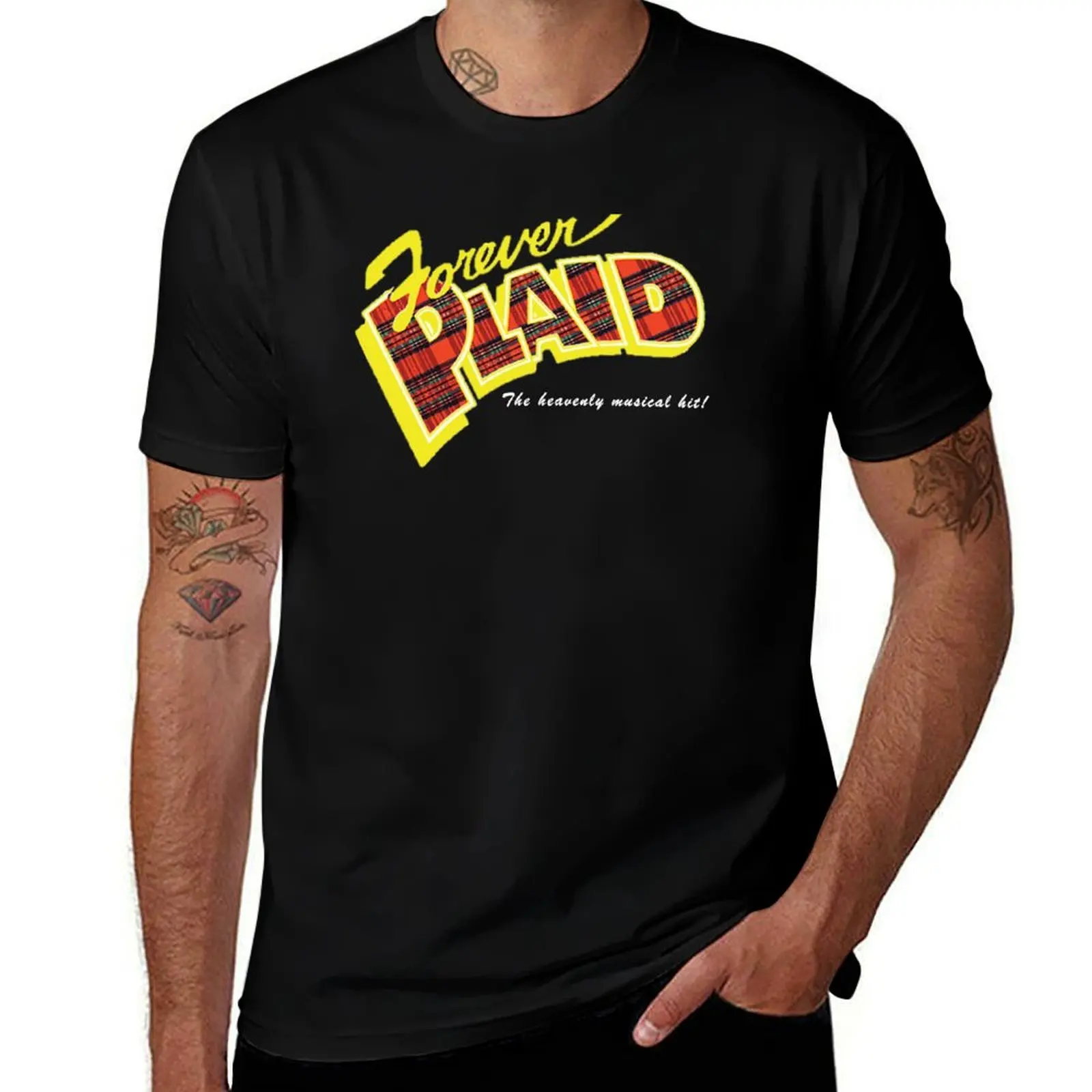 Forever Plaid: The Heavenly Musical Hit! T-Shirt t shirt for man cotton tshirt 100% t shirt man plain T-Shirt