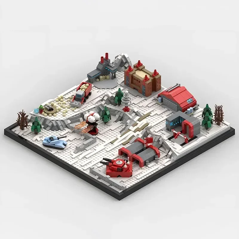 2023 New MOC-142272 Command & Conquer Red Cordon Game Series, Game Scene Building Blocks Toys 1646 Christmas Gifts DIY Gifts