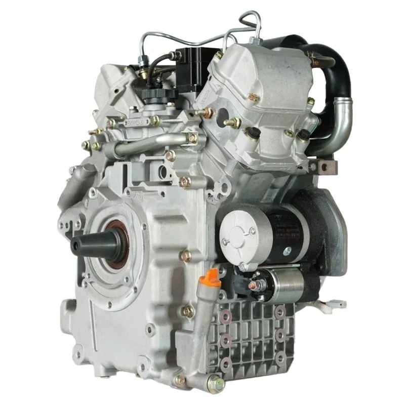 Double-cylinder V-type water-cooled four-stroke generator