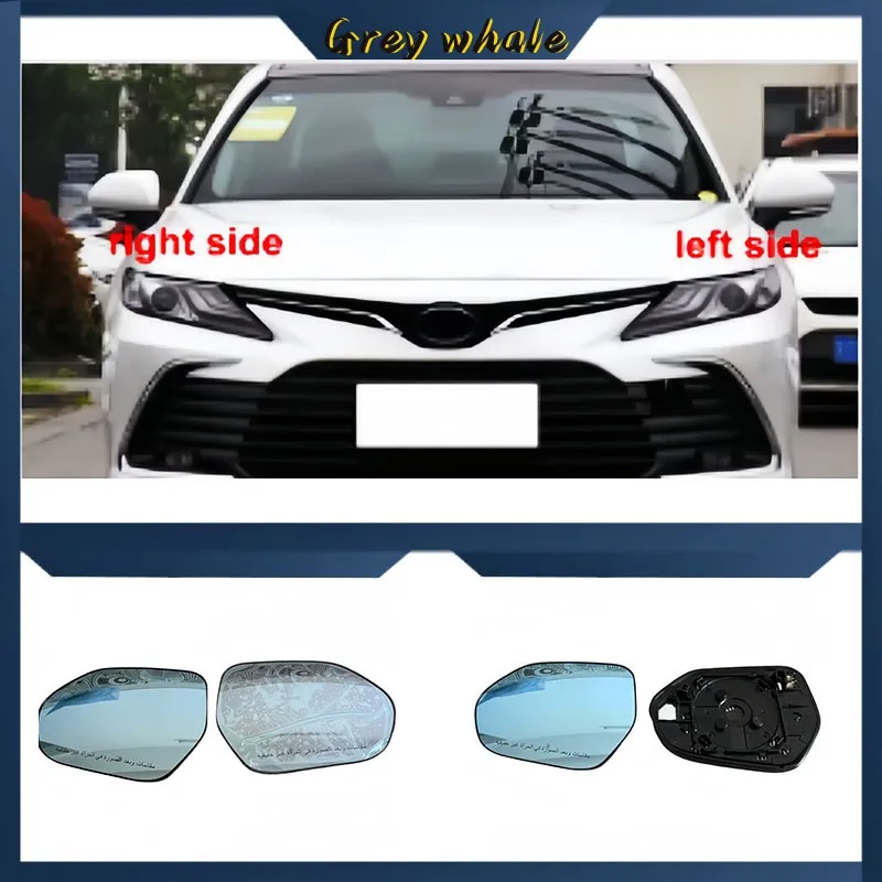 

For Toyota Camry 8th 2018 2019 2020 - 2022 Car Accessories Rearview Mirrors Cover Rearview mirror lenses Middle East edition