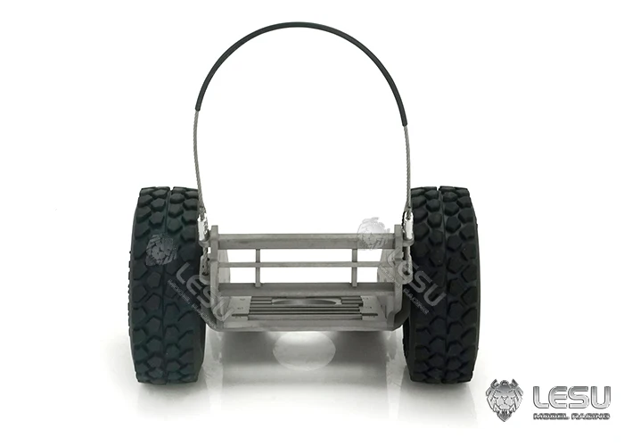 LESU 1/14 Simulationsmodell AC360 Schnelle Demontage und Austausch des Schleppkopfes, fester Bagger-Raupenanhänger – Detail 7