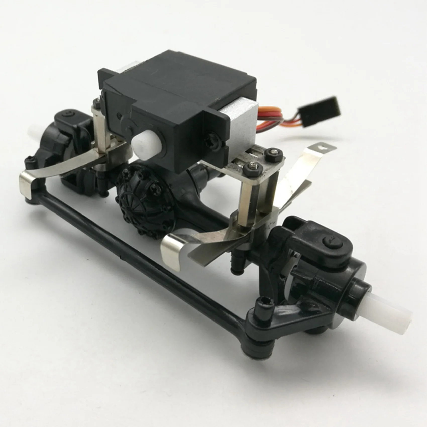 

MYMF-2 Set RC Car Part: 1 Set Pull Rods Servo Fixed Mount Bracket Shock Absorber & 1 Set Metal Servo Fixed Mount Bracket Kit