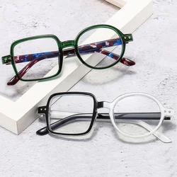 New Fashion Women Men Vintage Square Glasses Anti Blue Light Blocking Glasses Frame Optical Eyeglass Frame Spectacles Eyeglasses