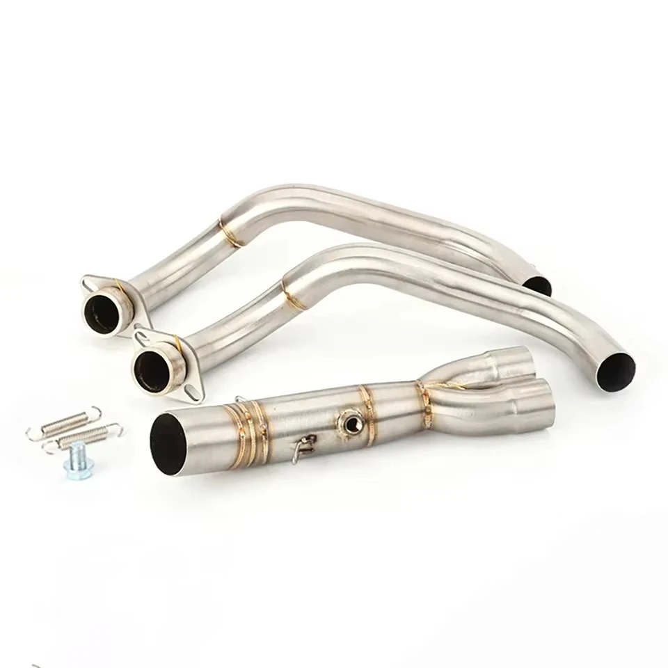 For Yamaha MT-07 FZ-07 MT07 FZ07 XSR700 2014-2023 Motorcycle Exhaust Front Pipe Muffler System Escape image 2