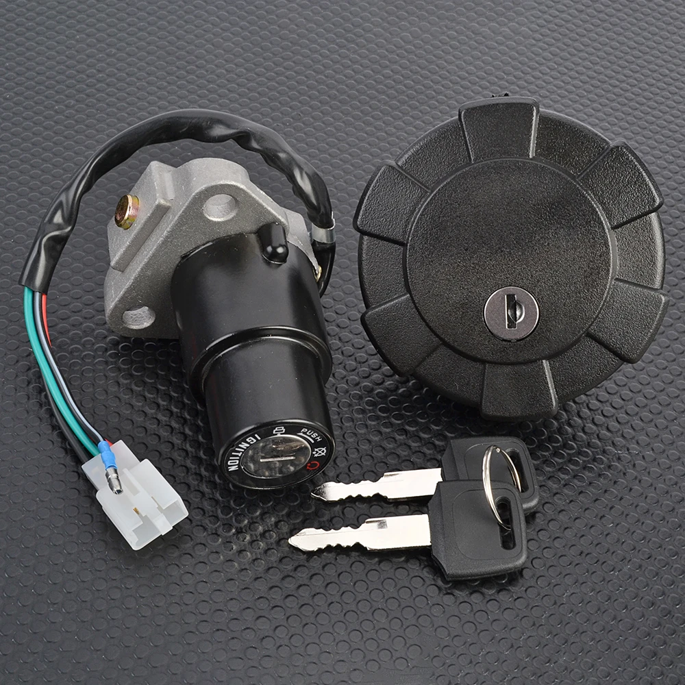 Ignition Switch Key Fuel Gas Cap For Yamaha DT200R 1988-1991/1995-1996 XT350 1988-2001 XT250 1987 / DT 200R XT 350 250