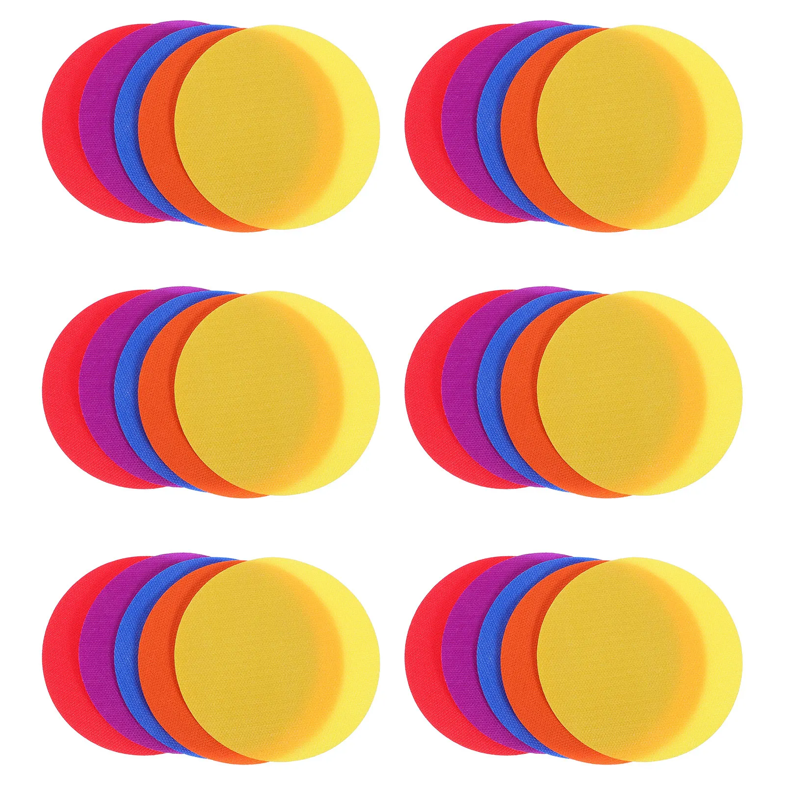 

Training Stick for Classroom Circular Sticker Game Teaching Trainning Carpet Marker Family Round Rug