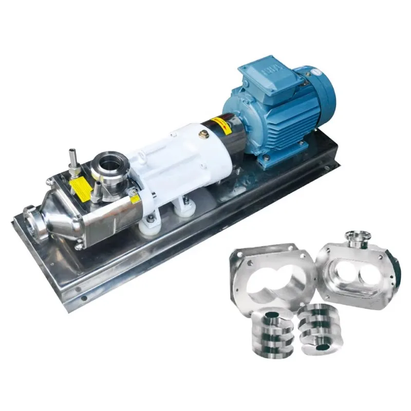 Stainless Steel Food Grade Electric Twin Screw Pump