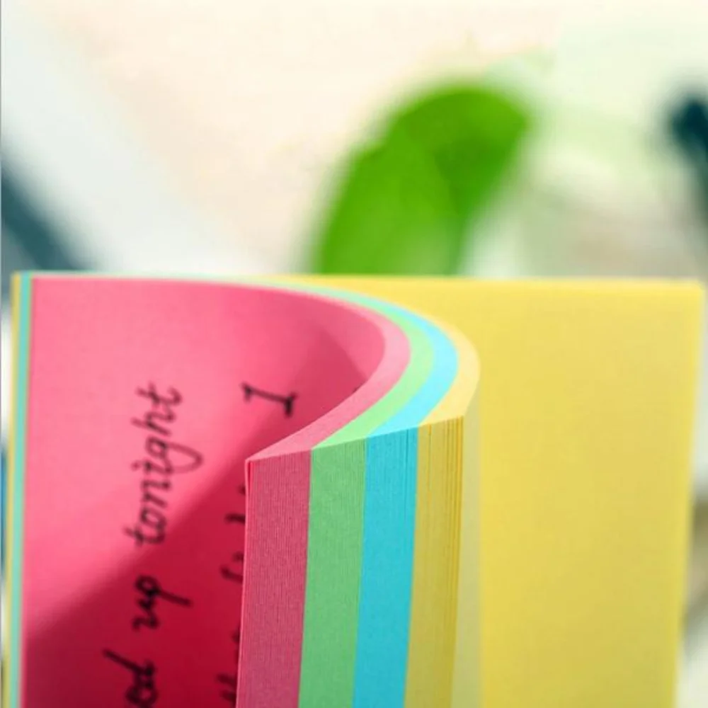 50 Blatt/Block, transparenter Haftnotizblock, wasserfest, selbstklebend, transparent, für Memos, Nachrichten, Erinnerungen, für Zuhause, Büro, Schule – Detail 12
