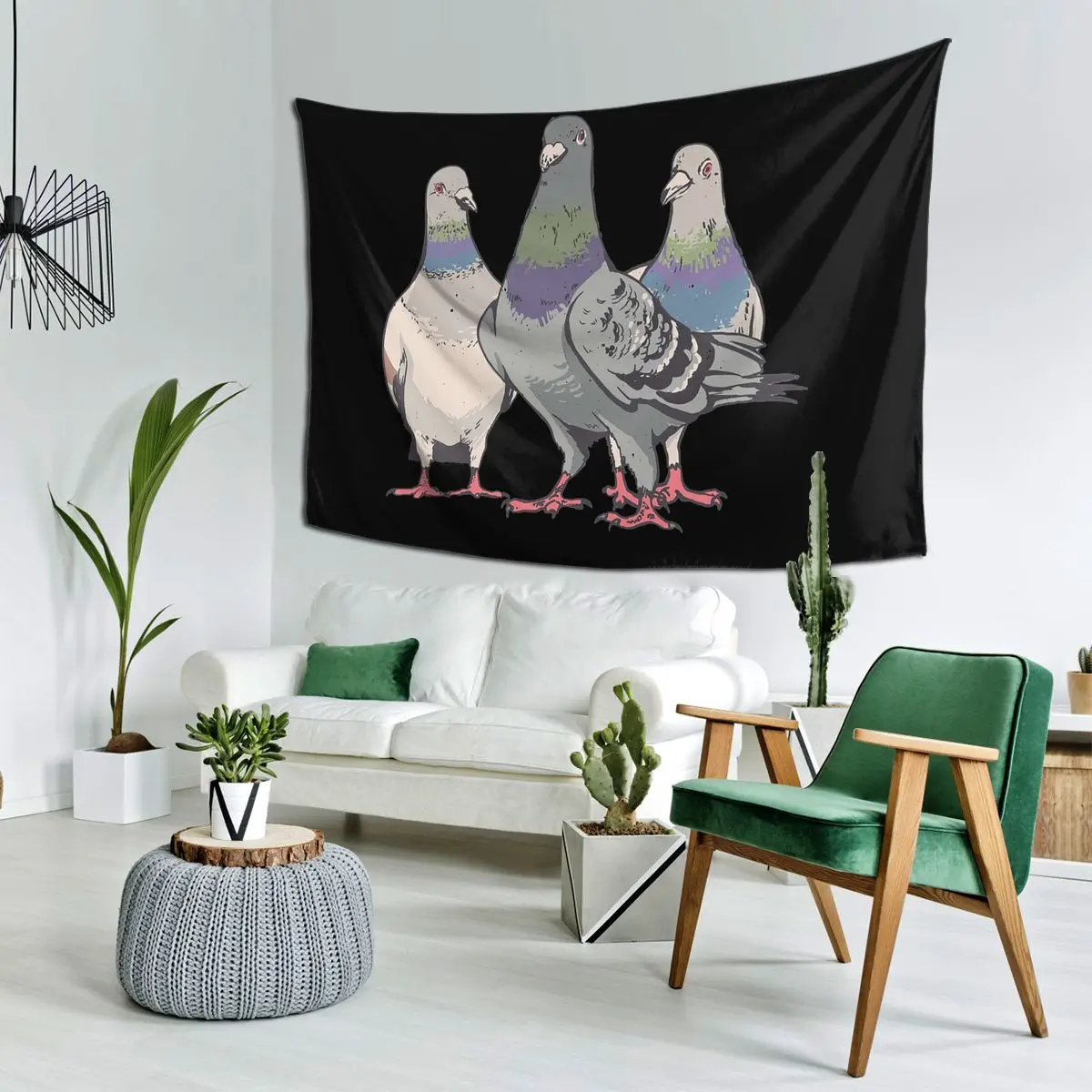 

Pigeons, Pigeon Breeding, Pigeon Fanciers Tapestry Decor Art Aesthetic Tapestries for Bedroom Home Wall Cloth Wall Hanging