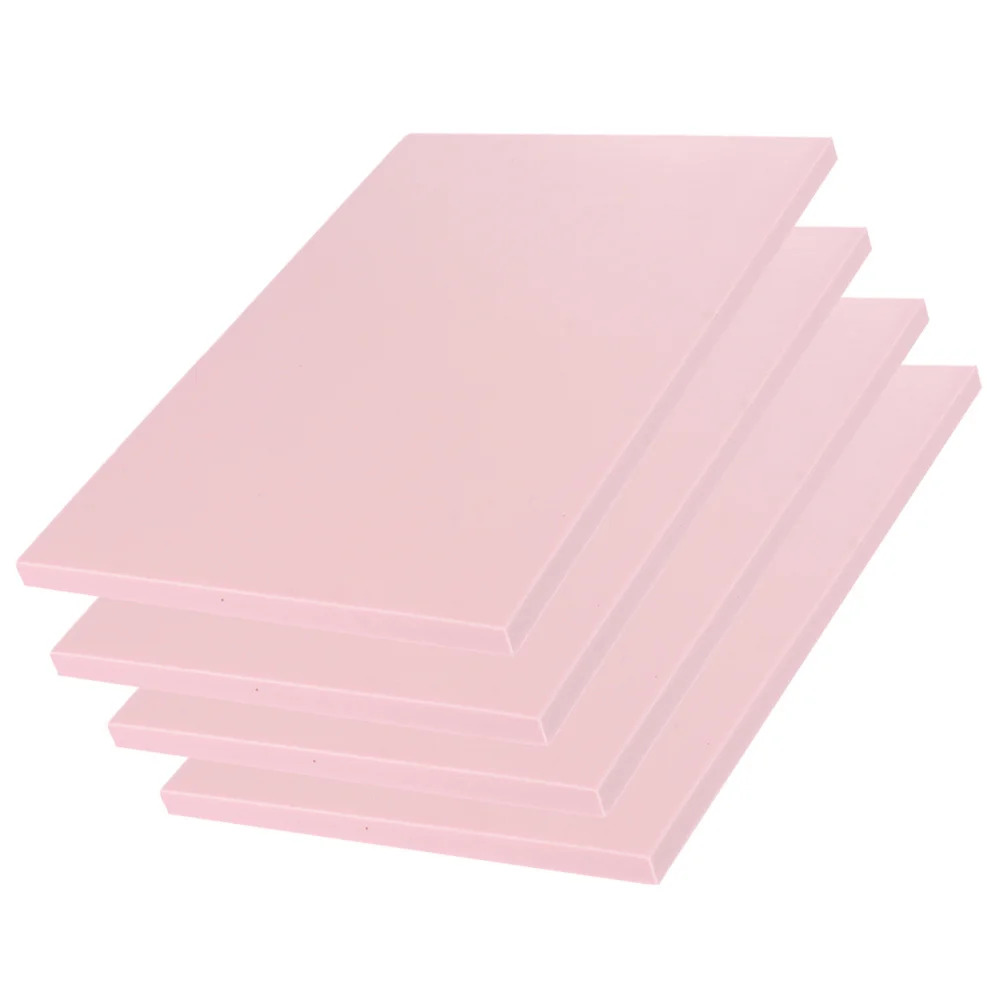 

4Pcs Rubber Carving Blocks Premium Tpr Material DIY Carving Stamps Lightweight Portable for Scrapbooking Postcards Invitation