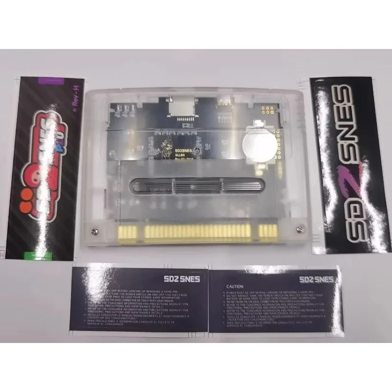 SD2 Plus Pcb SNES Nice Case for DSP SNES SFC 16 Bit Video Game Console Accesories US/JP/EU NEW Shell