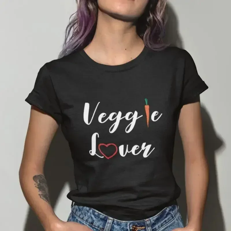 Womens Veggie Lover 2 T Shirt Vegan Vegetarian Animal Avocado