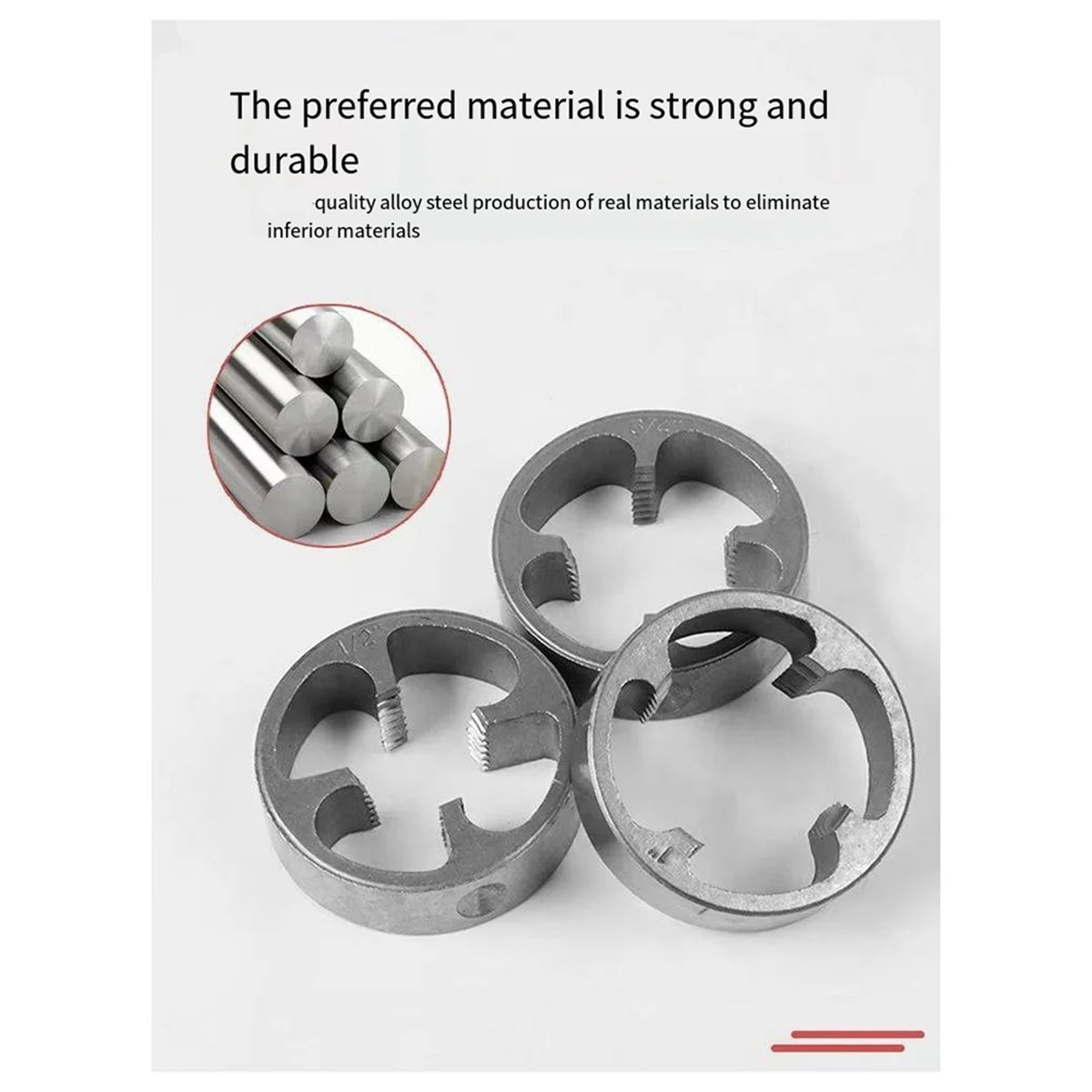 AA87C جديد بولي كلوريد الفينيل صانع الموضوع أداة الأنابيب عراف السباكة مجموعة أدوات الأنابيب البلاستيكية جولة يموت مجموعة بولي كلوريد الفينيل انبوب ماء الموضوع التنصت أداة