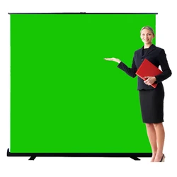 Green Screen Photography Props Portable Chroma Key Background Photos Suitable For YouTube Video Studio Reflector Backdrop Cloth