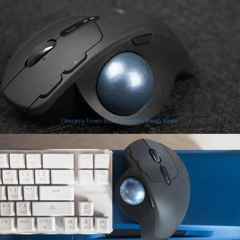 

HX6A Replacement Mouse Ball TrackBall for MX Ergo Wireless Trackball Mouse Repair Accessories Durable