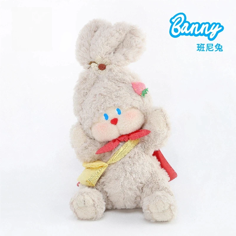 

Naughty Bunny Plush Toy Bunny Doll Stuffed Animal Soft Fluffy Kids Girls Birthday Gift Cuddle Comforter Soothing Doll
