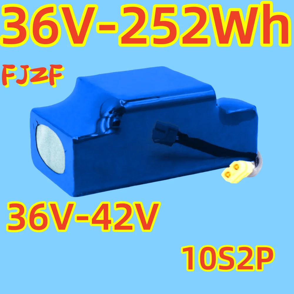 36 فولت 7Ah بطارية حزم قابلة للشحن 10s2p حقيقية ليثيوم أيون 42 فولت بطارية للكهرباء سكوتر التوازن الذاتي HoverBoard الدراجة الهوائية الأحادية العجلة #5